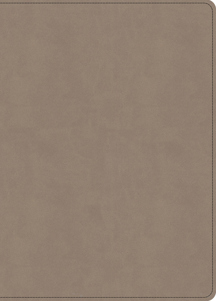 KJV Single-Column Wide-Margin Bible, Sand LeatherTouch - Case of 10