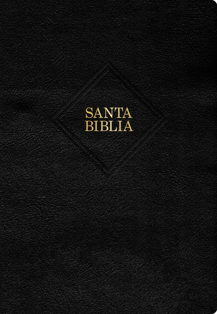 RVR 1960 Biblia Letra Supergigante, Negro Piel Fabricada (Edicion 2023) - Case of 8