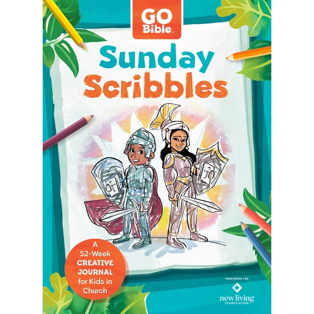 Sunday Scribbles: A 52-Week Creative Journal for Kids in Church (GO Bible) - Case of 48