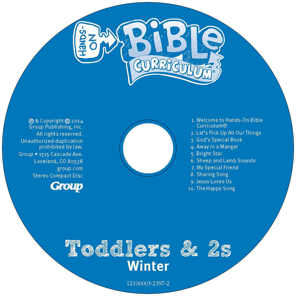 Toddlers & 2s CD: Hands-On Bible Curriculum Winter 2026