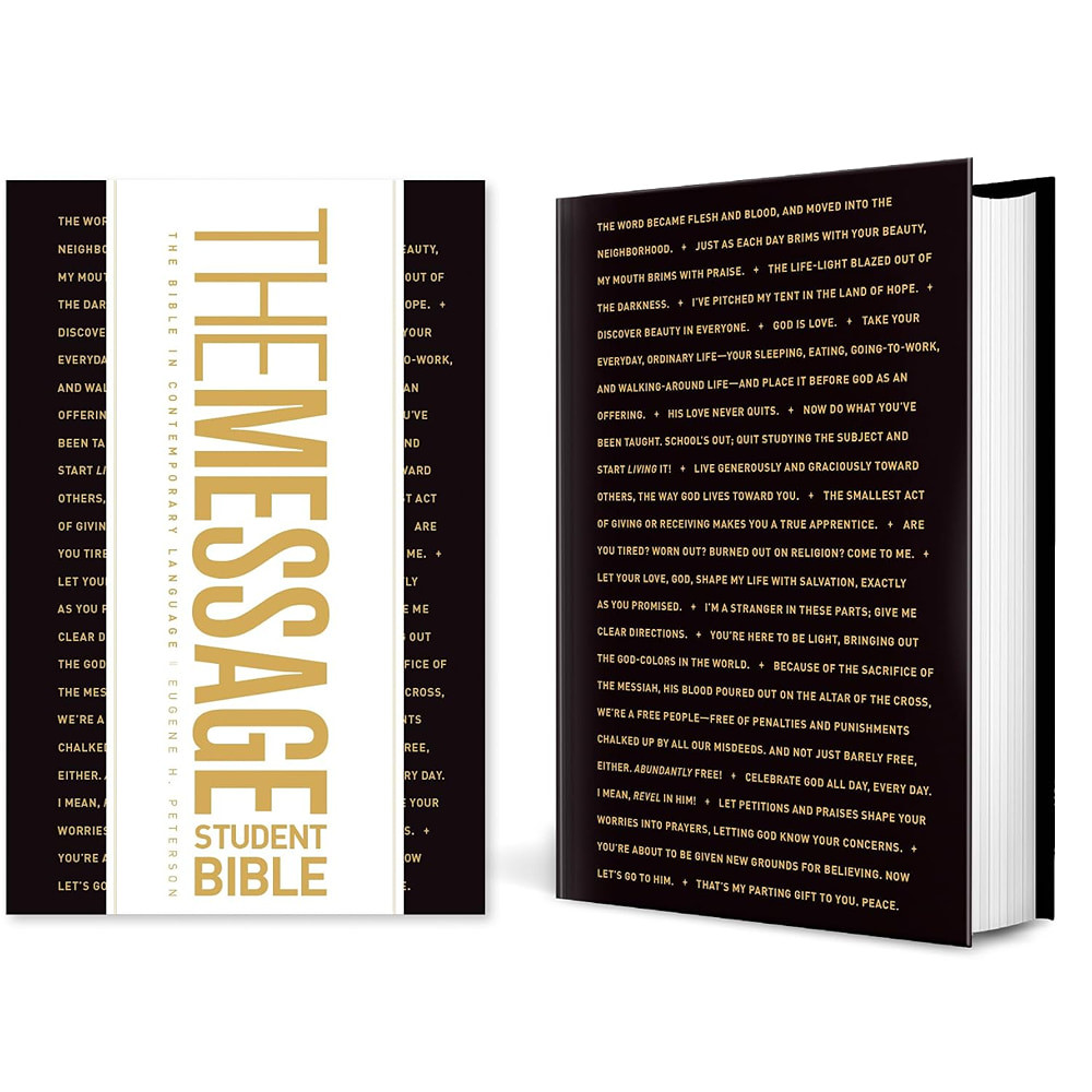 The Message Student Bible (Hardcover) - Case of 16