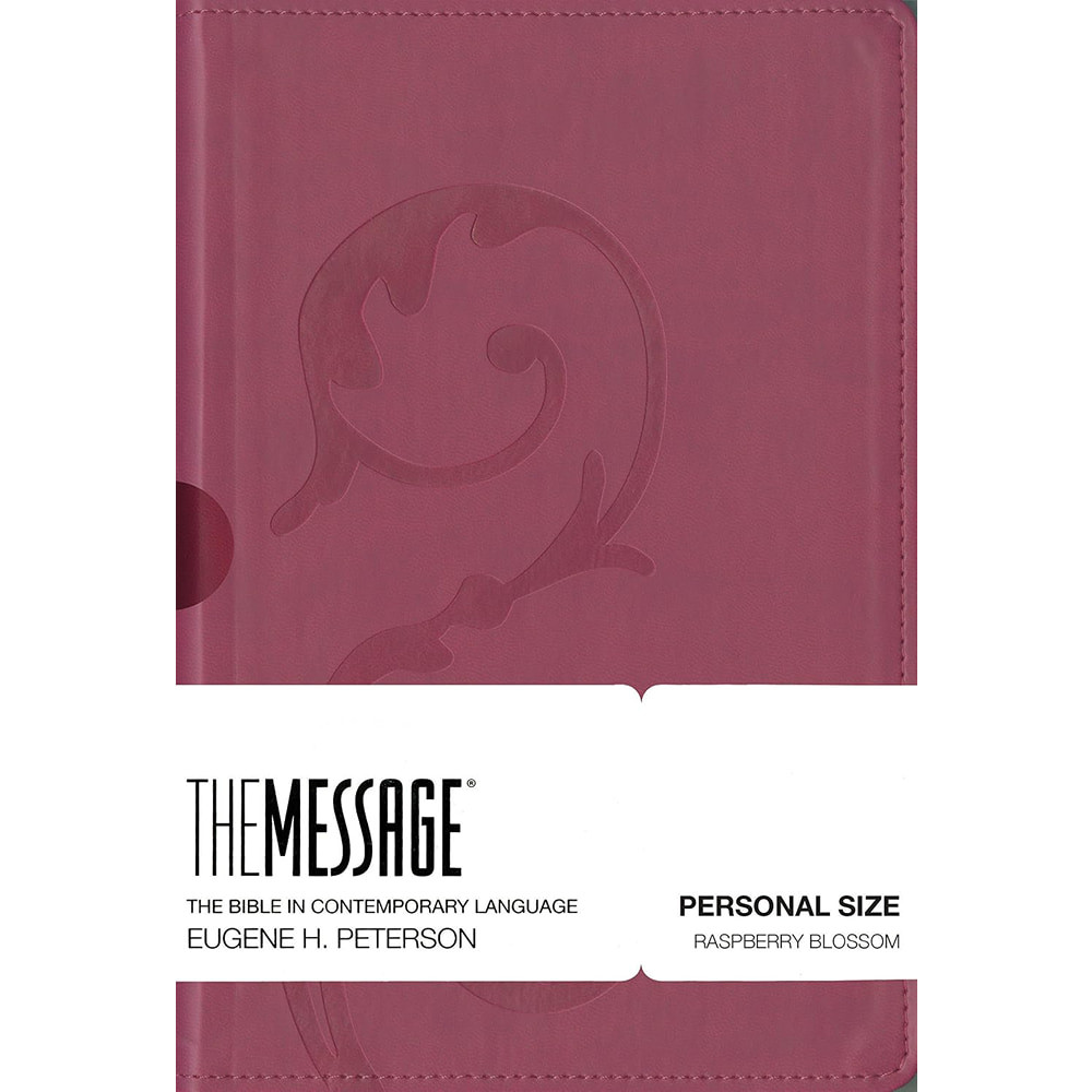 The Message Personal Size (Leather-Look, Raspberry Blossom) - Case of 16