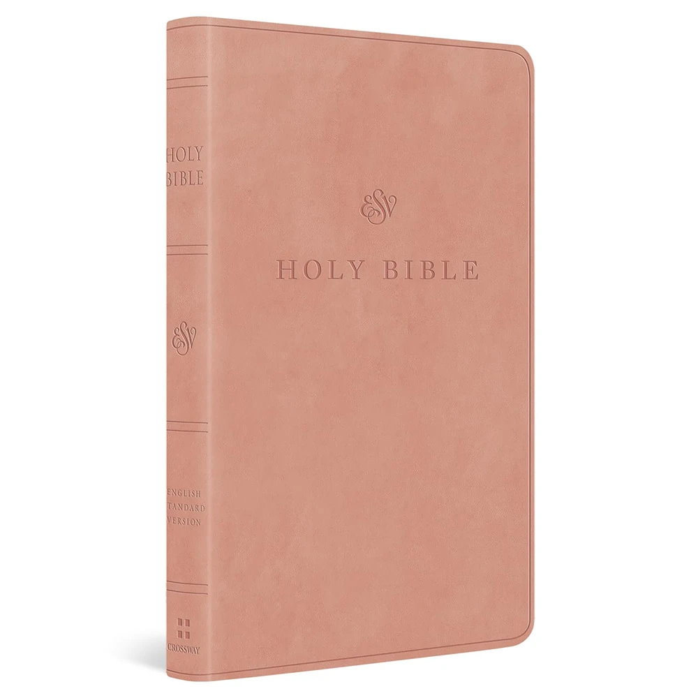 ESV Premium Gift Bible (TruTone Leather, Blush Rose) - Bulk Case of 24