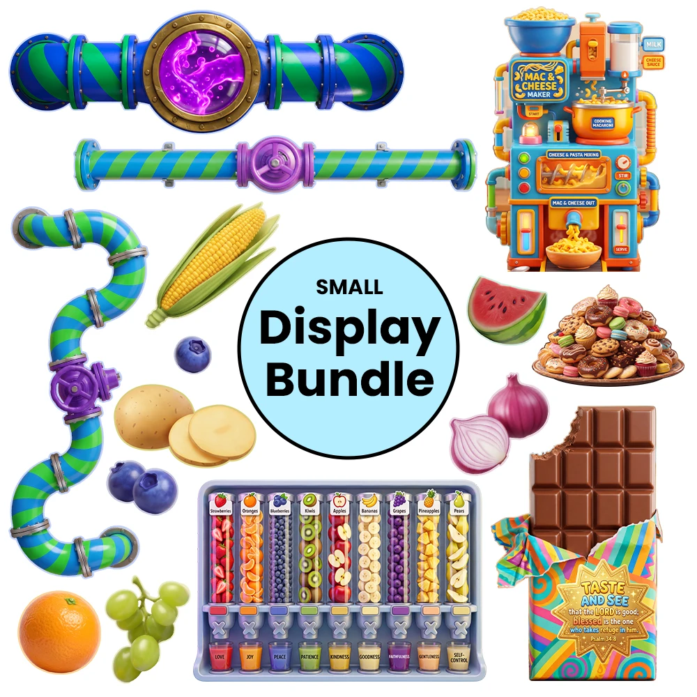 Sweet Salvation Small Display Bundle - Easy Scene Pop-Up Giant VBS Display Bundle - VBS 2027