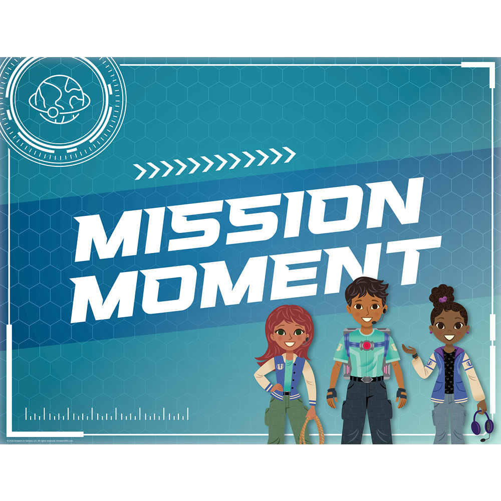 Mission Moment Sign - 22in x 17in - Spy U VBS 2027 by Answers