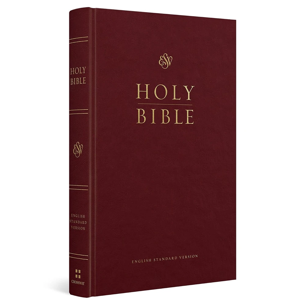 ESV Church Bible (Hardcover, Burgundy) - Case of 24