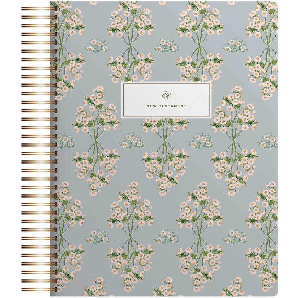 ESV Spiral-Bound Journaling Bible, New Testament (Hardcover, Cover Artwork by Lulie Wallace) - Case of 8