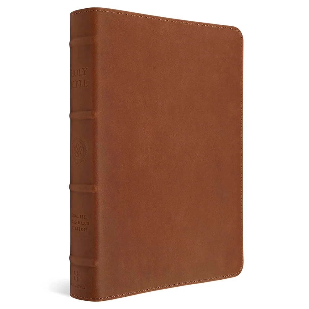 ESV Heirloom Bible, Gratia: Large Print Thinline Reference Edition (Cowhide, British Tan)