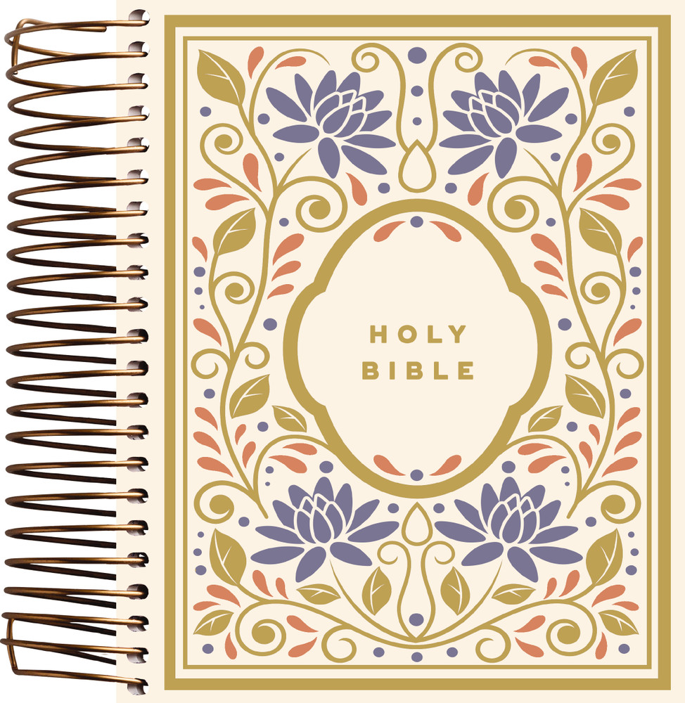 NIV Journal the Word Bible, Double-Column, Spiral-Bound, Red Letter (Comfort Print) - Case of 8