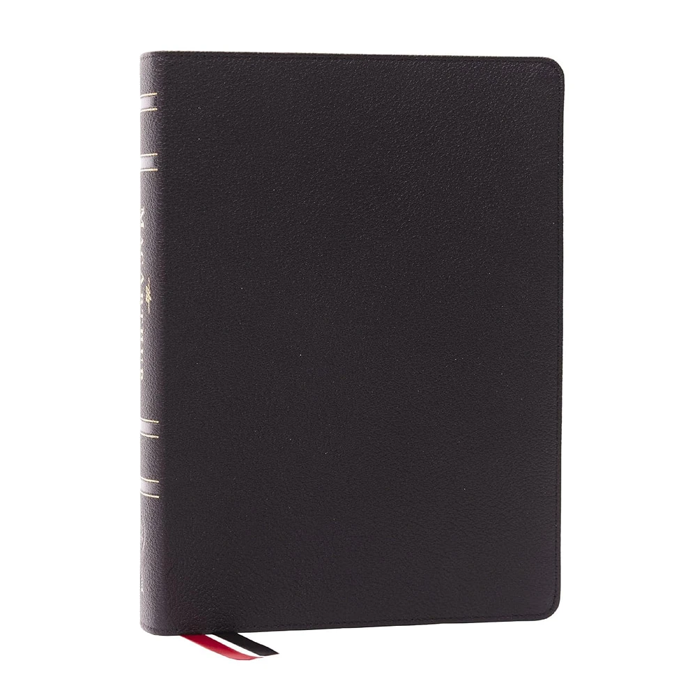 LSB MacArthur Study Bible, 2nd Edition, Comfort Print (Genuine Leather, Black)