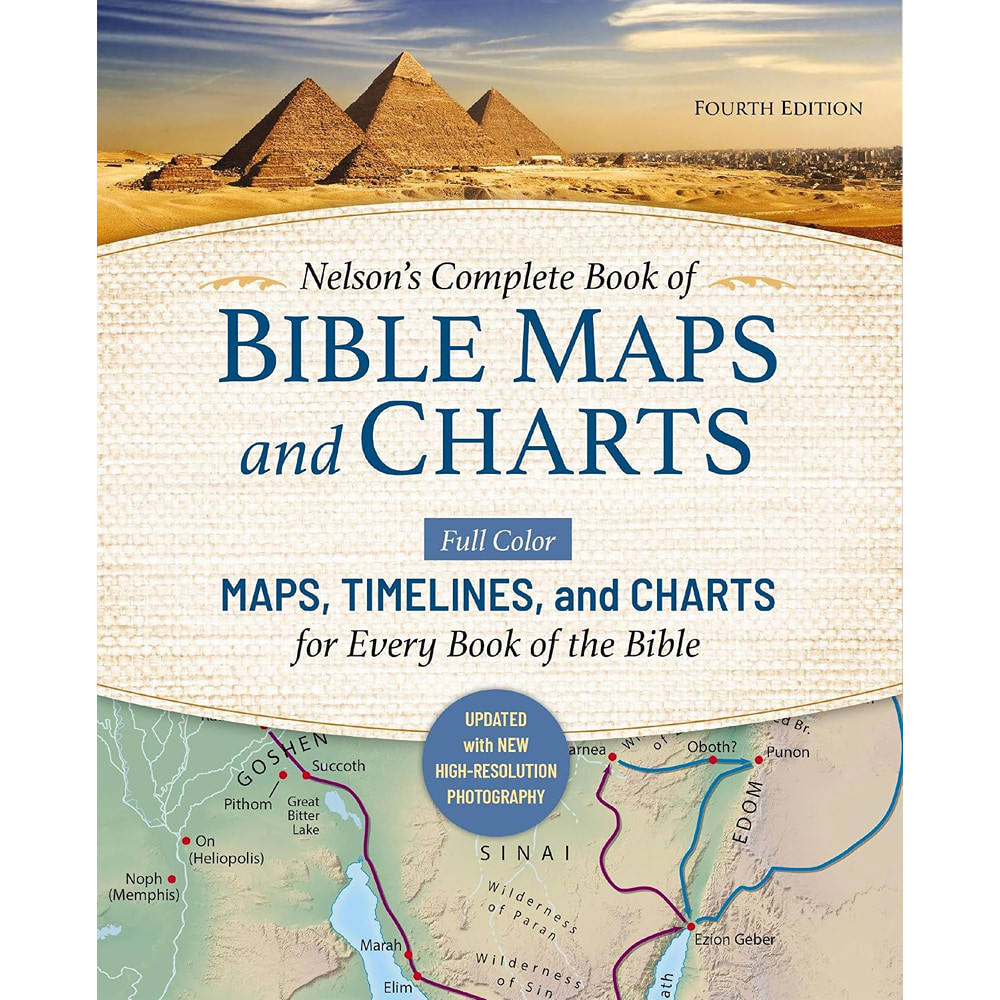 Nelson's Complete Book of Bible Maps and Charts, Fourth Edition (Paperback) - Bulk Case of 16