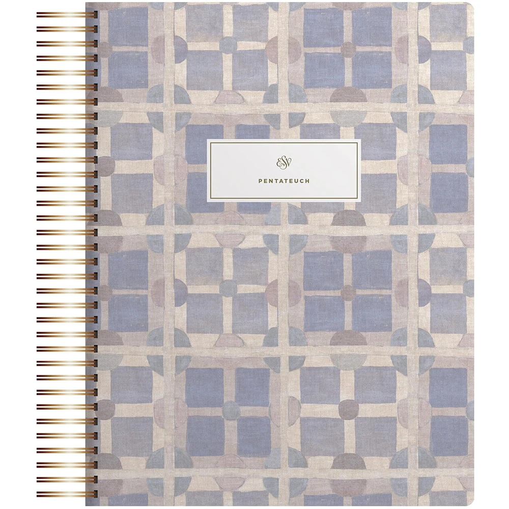ESV Spiral-Bound Journaling Bible, Pentateuch (Hardcover, Cover Artwork by Lulie Wallace) - Case of 10