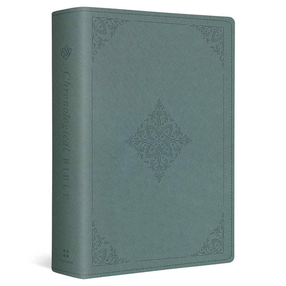 ESV Chronological Bible (TruTone, Paris Sky, Fleur-de-lis Design) - Case of 12