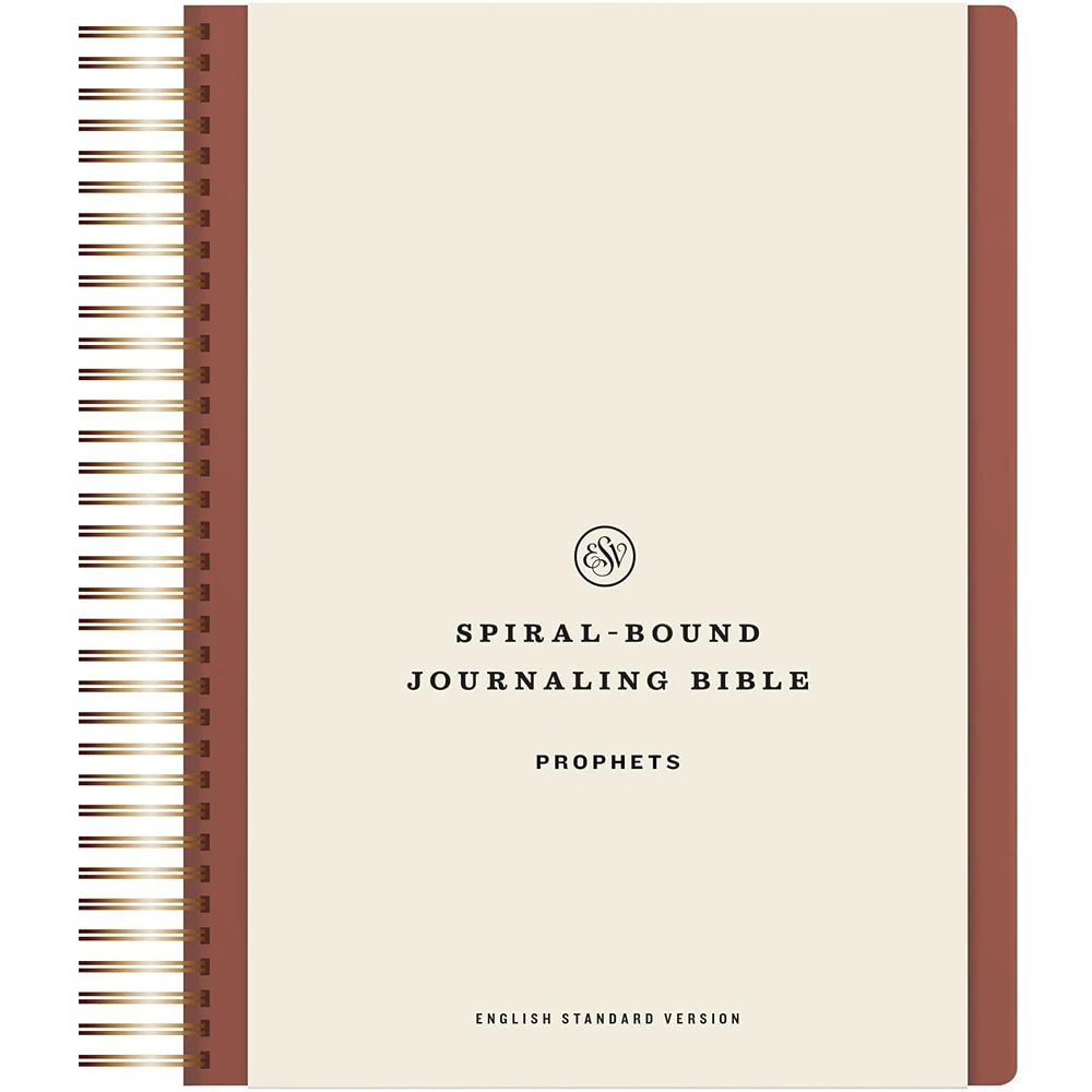 ESV Spiral-Bound Journaling Bible, Prophets (Hardcover) - Case of 6