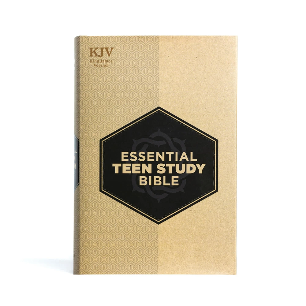 KJV Essential Teen Study Bible, Hardcover - Case of 24