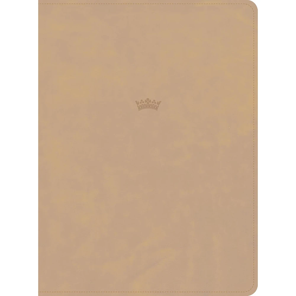 CSB Tony Evans Study Bible, Cream LeatherTouch, Indexed - Case of 12