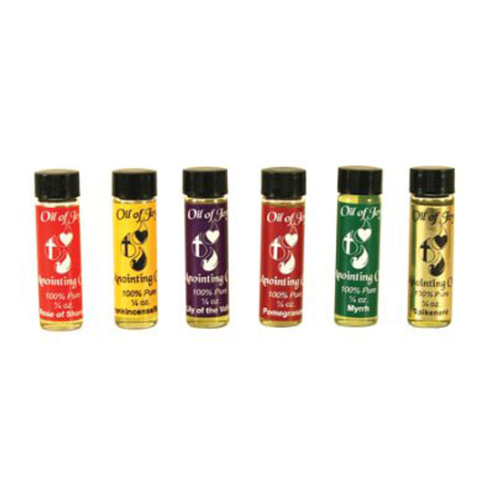 Anointing Oil Assorted - 1/4 oz (Pk of 6)