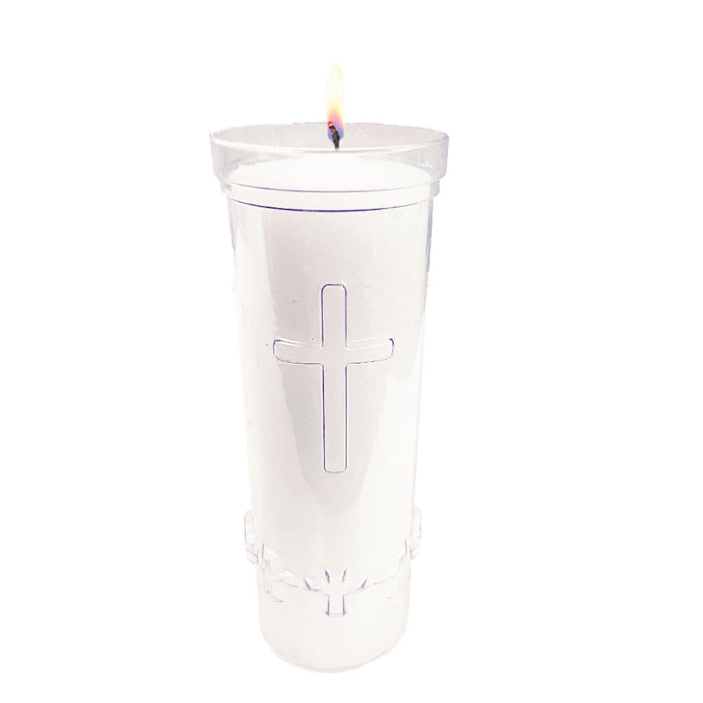 7-Day Divine Presence Sanctuary Candles Unbreakable (24 pcs) - Cathedral Candle
