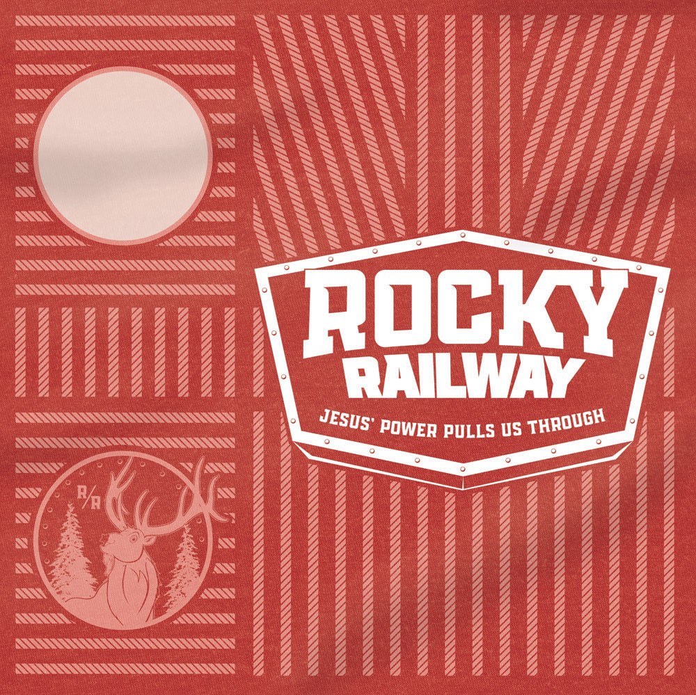 Banduras Neck Gaiter Facemask - Rivet Red (Pack of 6) - Rocky Railway VBS 2020