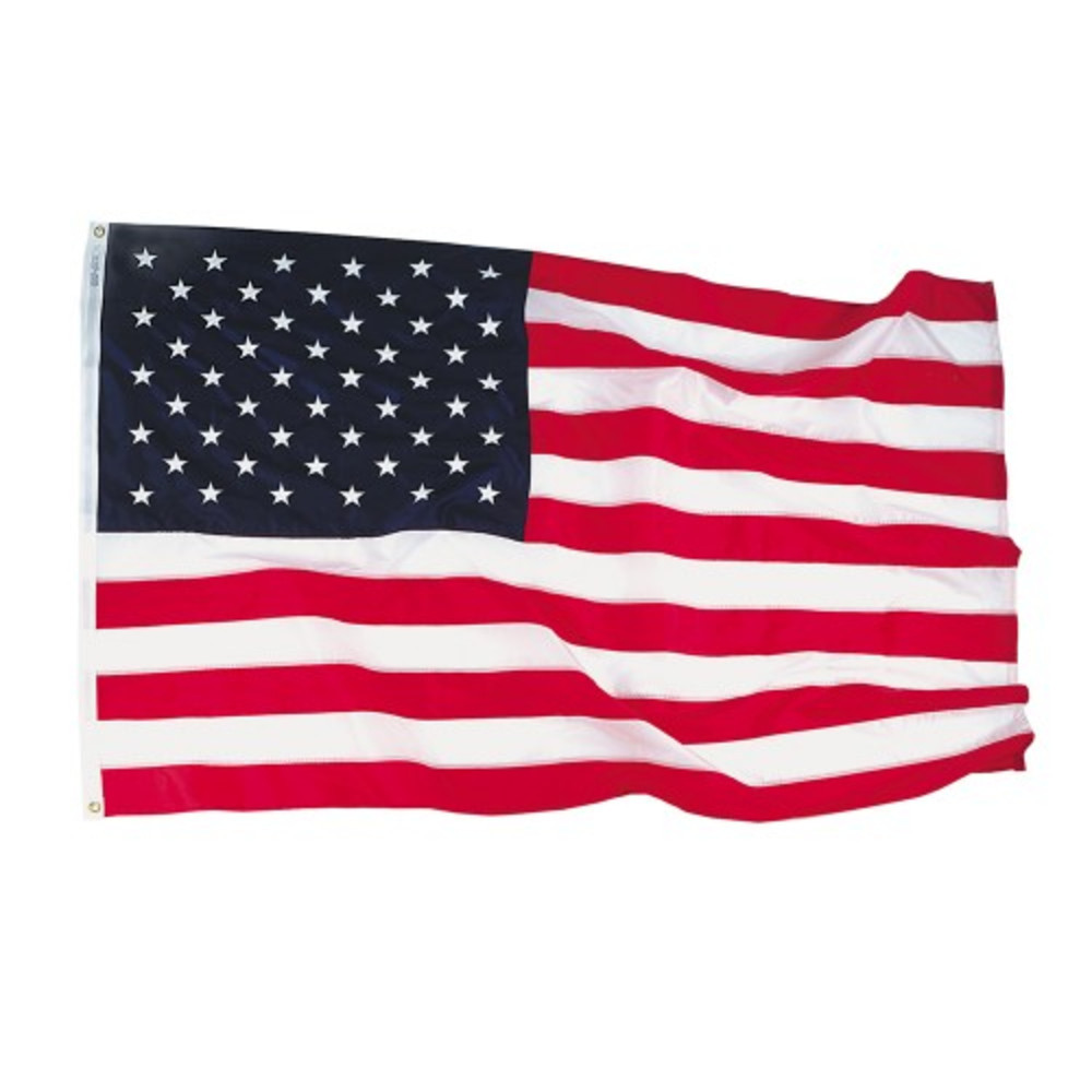 4' x 6' Outdoor Nyl-Glo U.S. Flag