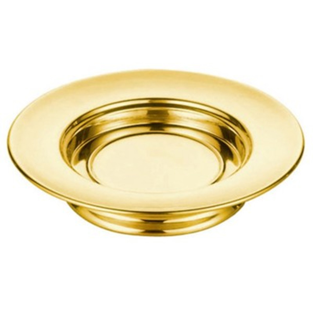 Stacking Bread Plate Brass Tone