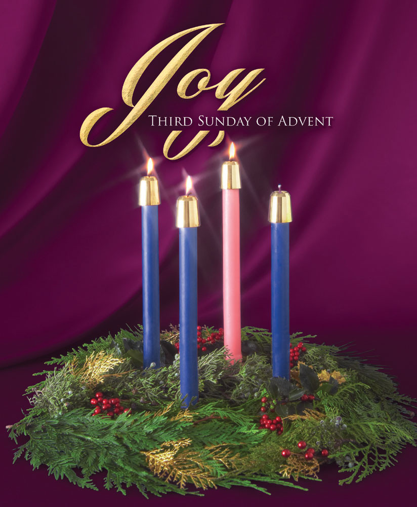 Church Bulletin 14" - Advent - Joy (Pack of 100)