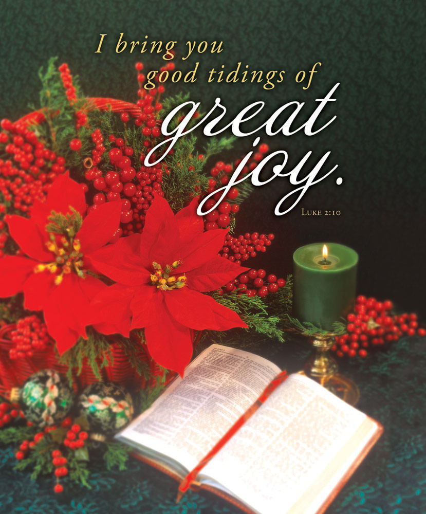 Church Bulletin 14" - Christmas-Advent - Great Joy (Pack of 100)