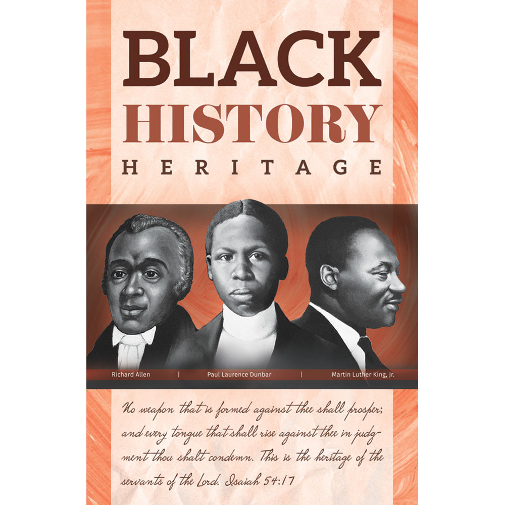 Church Bulletin 11" - Black History - (Pack of 100)