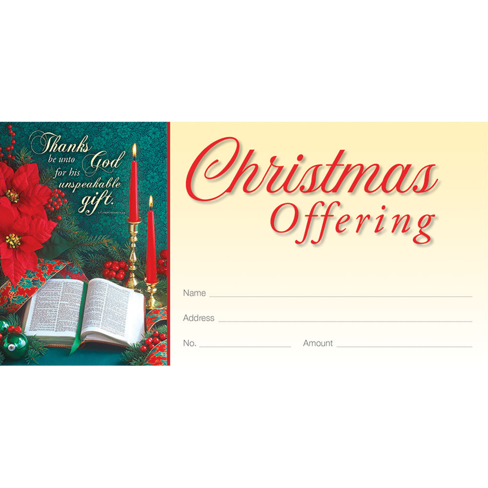 Offering Envelope - Christmas - (Pack of 100)