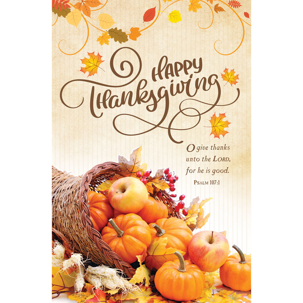 Church Bulletin 11" - Fall & Thanksgiving - (Pack of 100)
