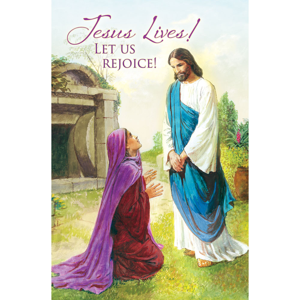 Church Bulletin 11" - Easter - Jesus Lives! (Pack of 100)