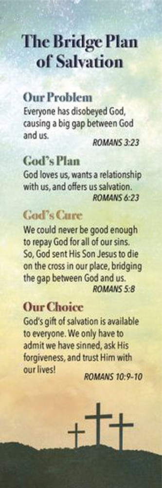 Bookmark Adult Plan of Salvation (Pack of 25)
