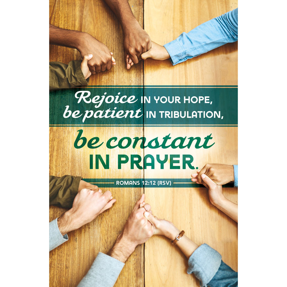 Bulletin 11" General Call to Prayer Be constant in prayer (Pack of 100)