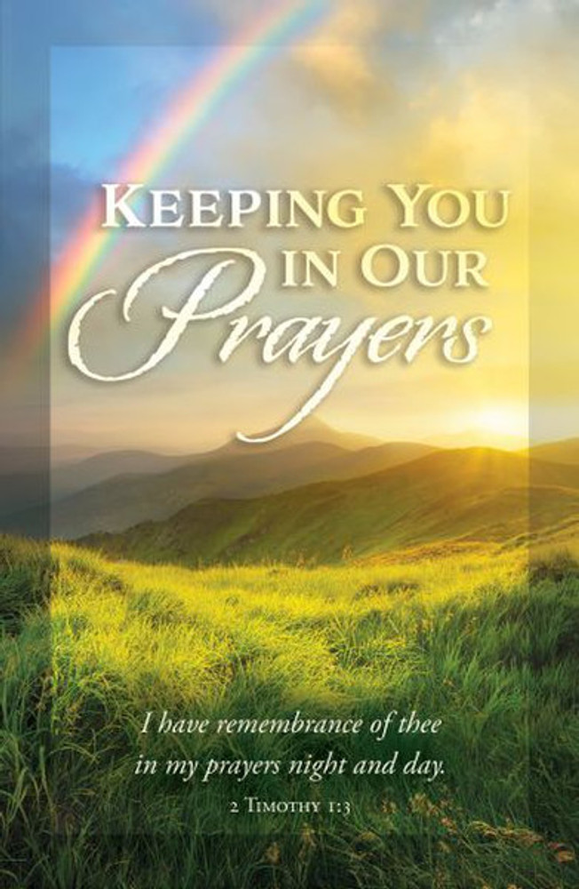 Postcards Adult Praying for You Keeping You in Our Prayers (Pack of 25)