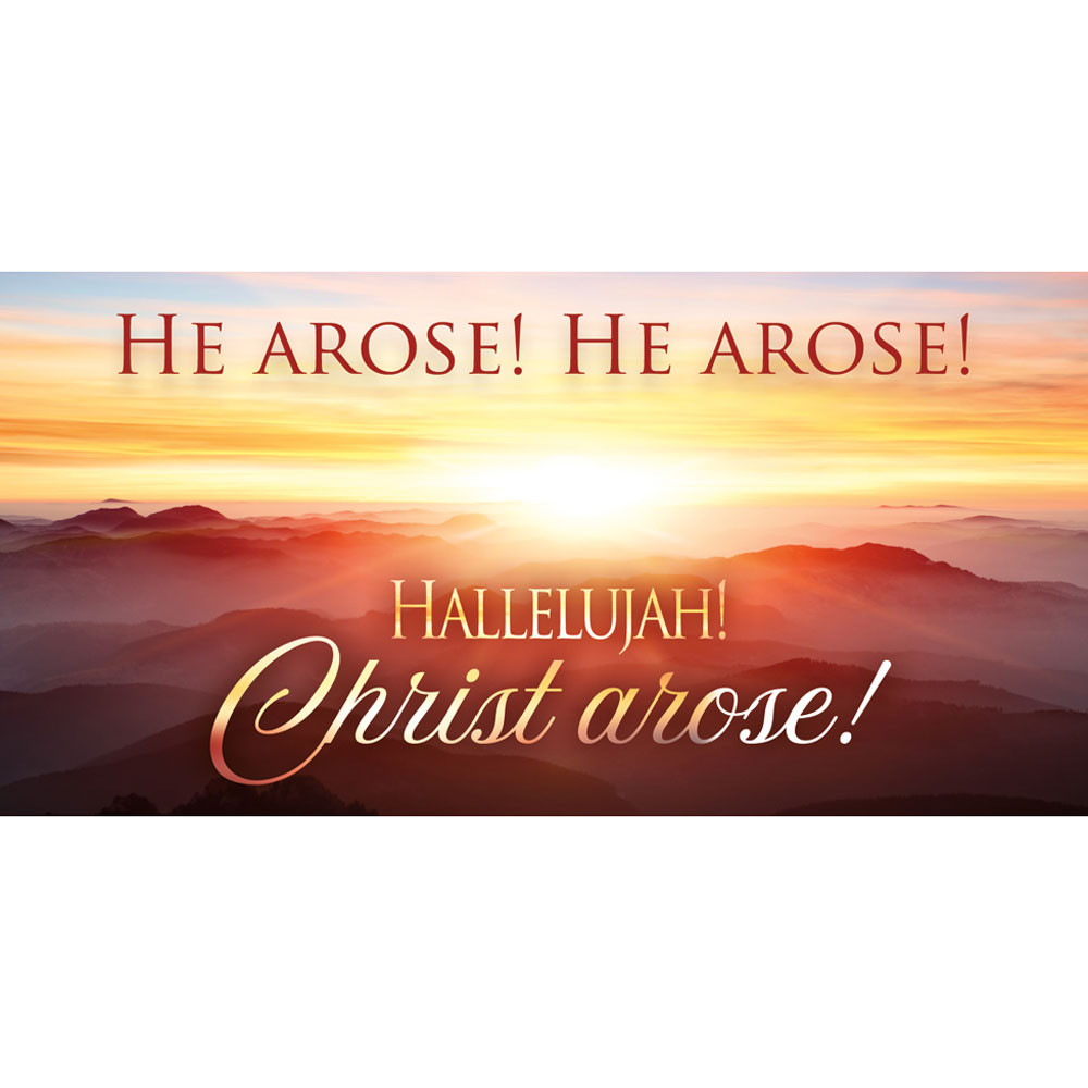 Off. Envelope - Easter - He Arose Hallelujah Christ Arose - Pack of 50