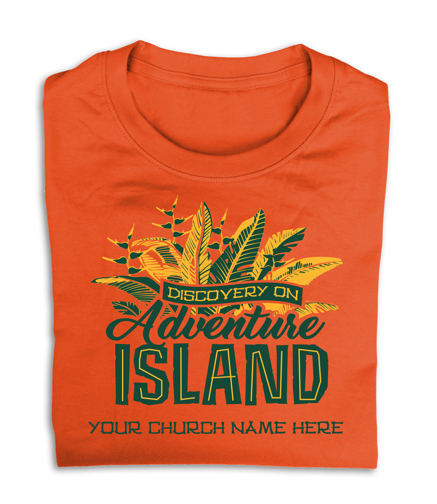 VBS Custom T-Shirt - Adventure Island VBS - VADV020