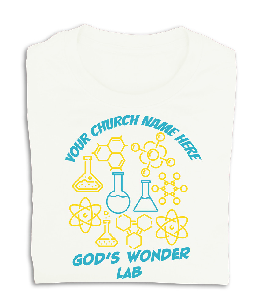 VBS Custom T-Shirt - God's Wonder Lab VBS - VGWL040
