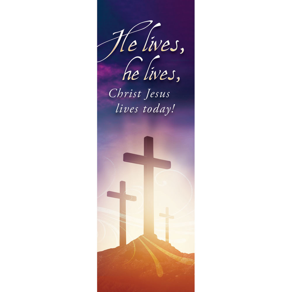 Bookmark - Easter - He lives! - Pack of 25