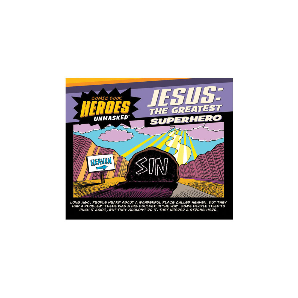 Jesus: The Greatest Superhero Comic Book - Pack of 10 - Heroes Unmasked Fall Festival