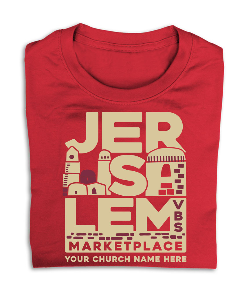 VBS Custom T-Shirt - Jerusalem Marketplace VBS - VJEM053