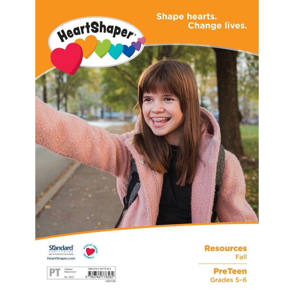 PreTeen Resources - Fall 2026 Heartshaper
