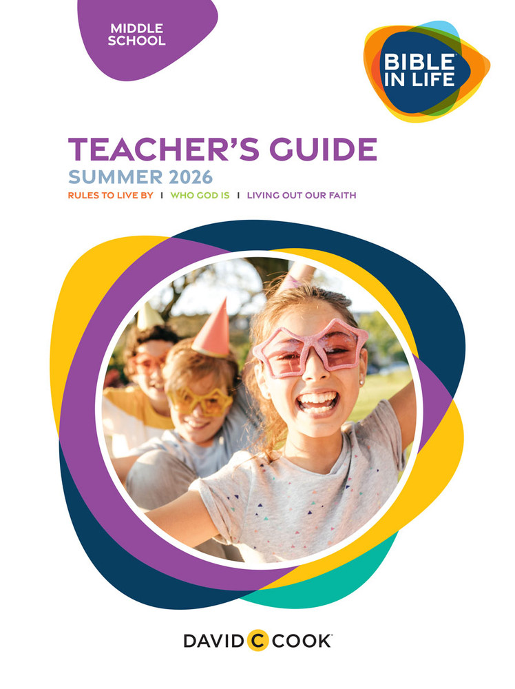 Middle Sch Gr 6-8 Teacher's Guide - Bible-in-Life Summer 2026
