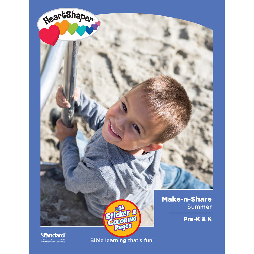 Pre-K & K Make-n-Share - Summer 2023 Heartshaper