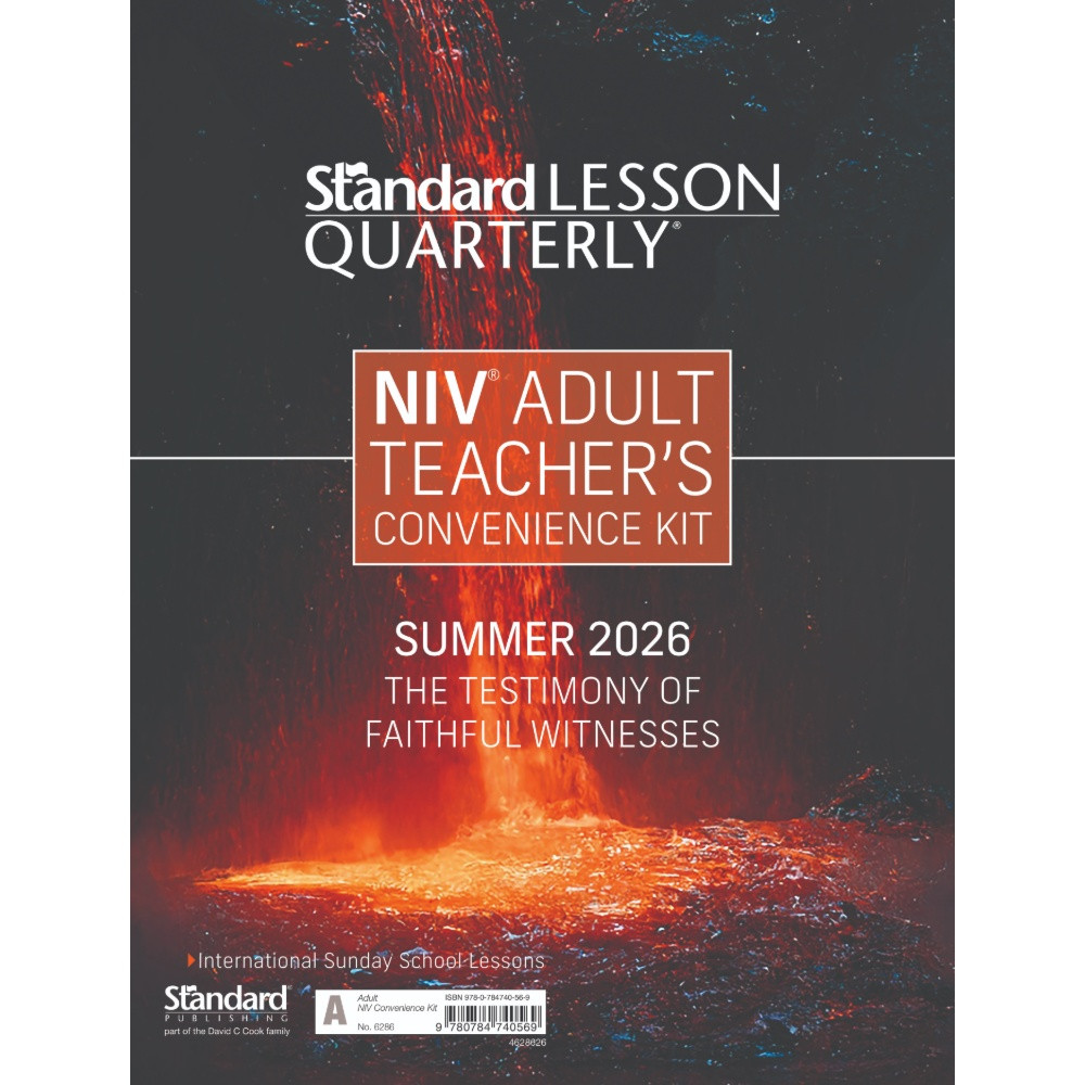 NIV Teacher's Convenience Kit - Standard Lesson Quarterly - Summer 2026