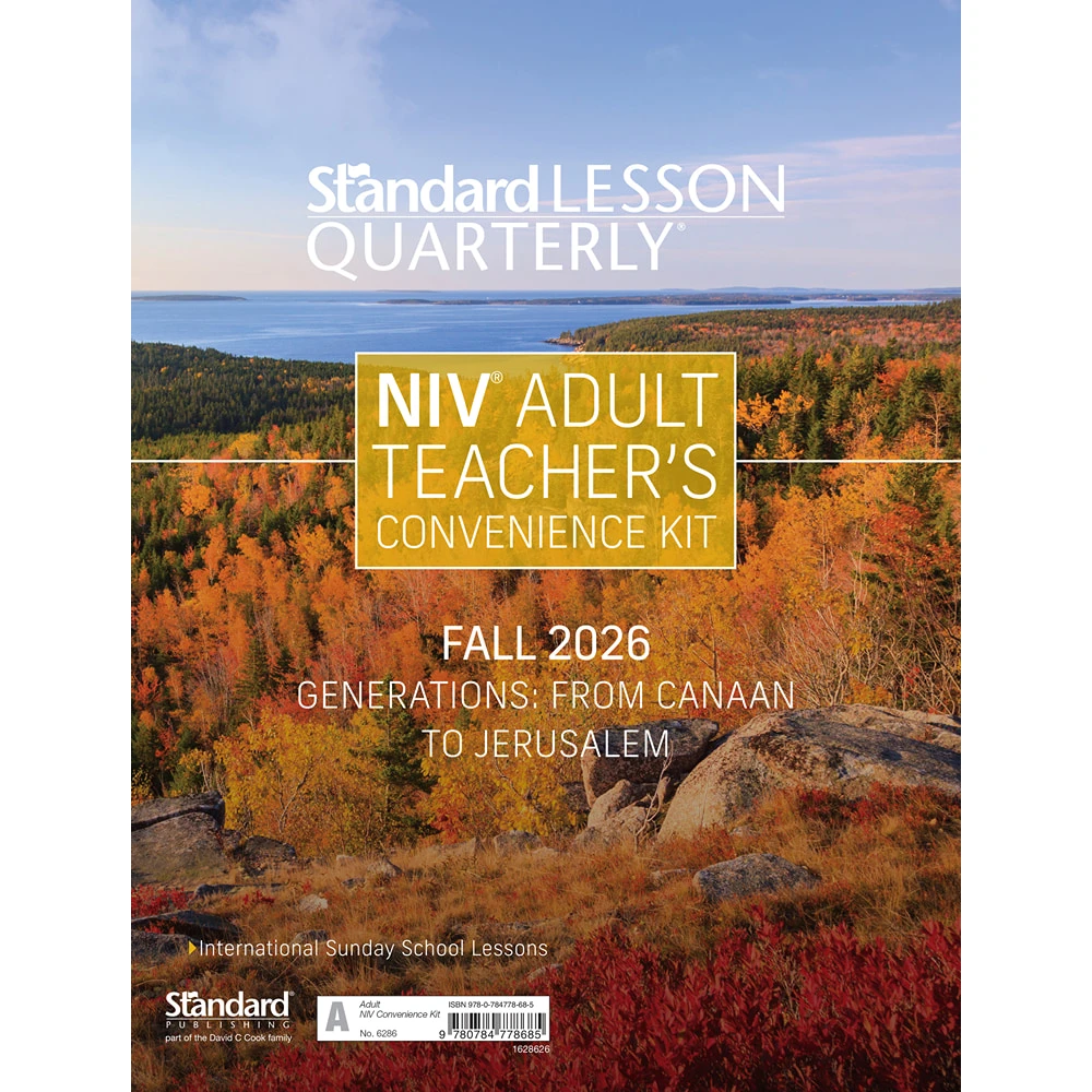 NIV Teacher's Convenience Kit - Standard Lesson Quarterly - Fall 2026