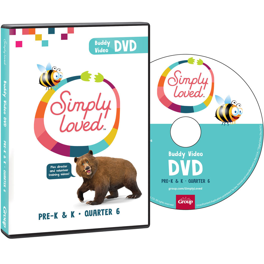 Simply Loved Pre-K & K Buddy Video Teaching DVD - Quarter 6
