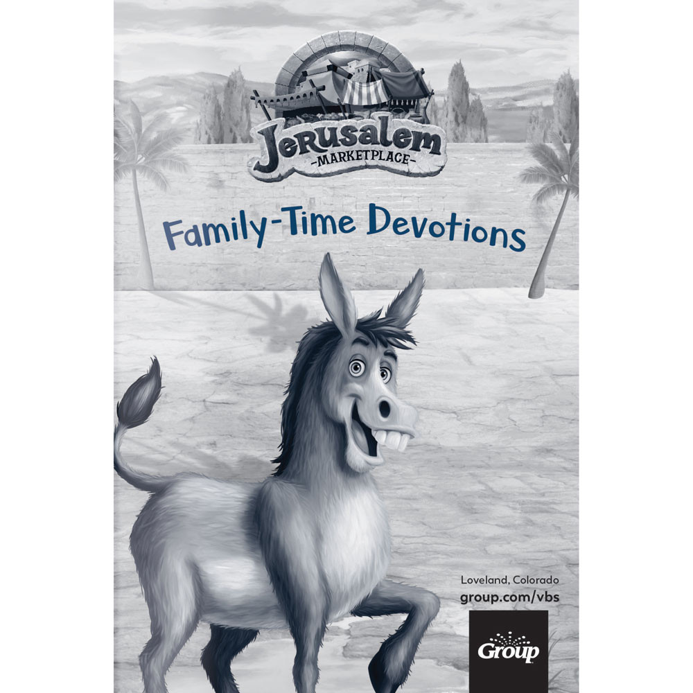 Family-Time Devotions - Pack of 10 - Jerusalem Marketplace VBS by Group