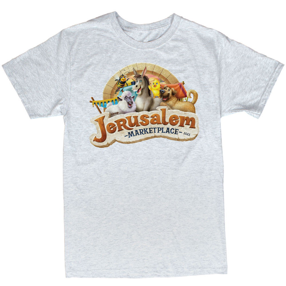 Theme T-shirt - Adult S - Jerusalem Marketplace VBS by Group
