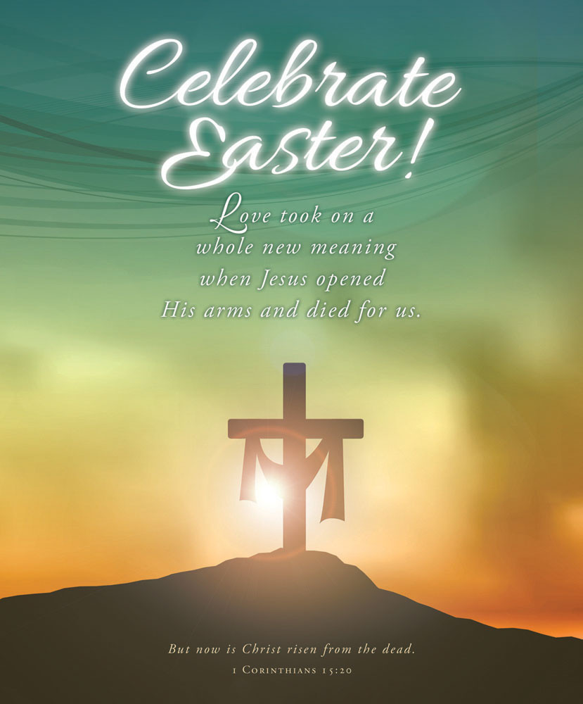 Church Bulletin 11" - Easter - Celebrate Easter (Pack of 100)