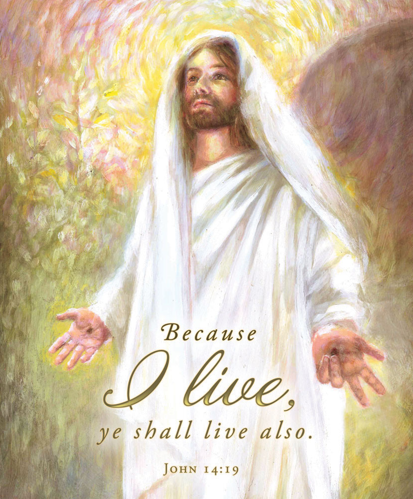 Church Bulletin 14" - Easter - John 14:19 (Pack of 100)